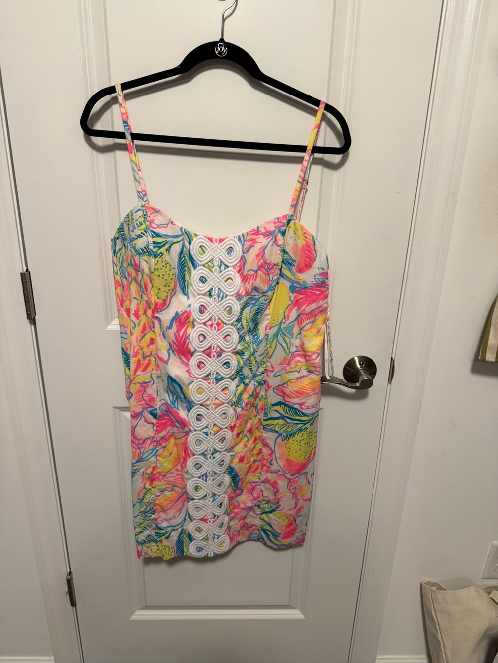 Lilly Pulitzer Multicolor Floral Print Dress in Pink, Yellow & Blue